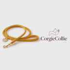 Guinzaglio per cani intrecciato (Giallo)